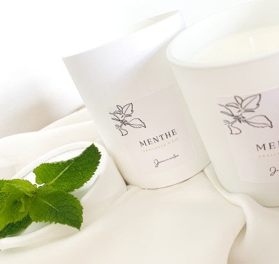 Mint Summer Freshness Scented Candle