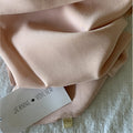 Plain silk square