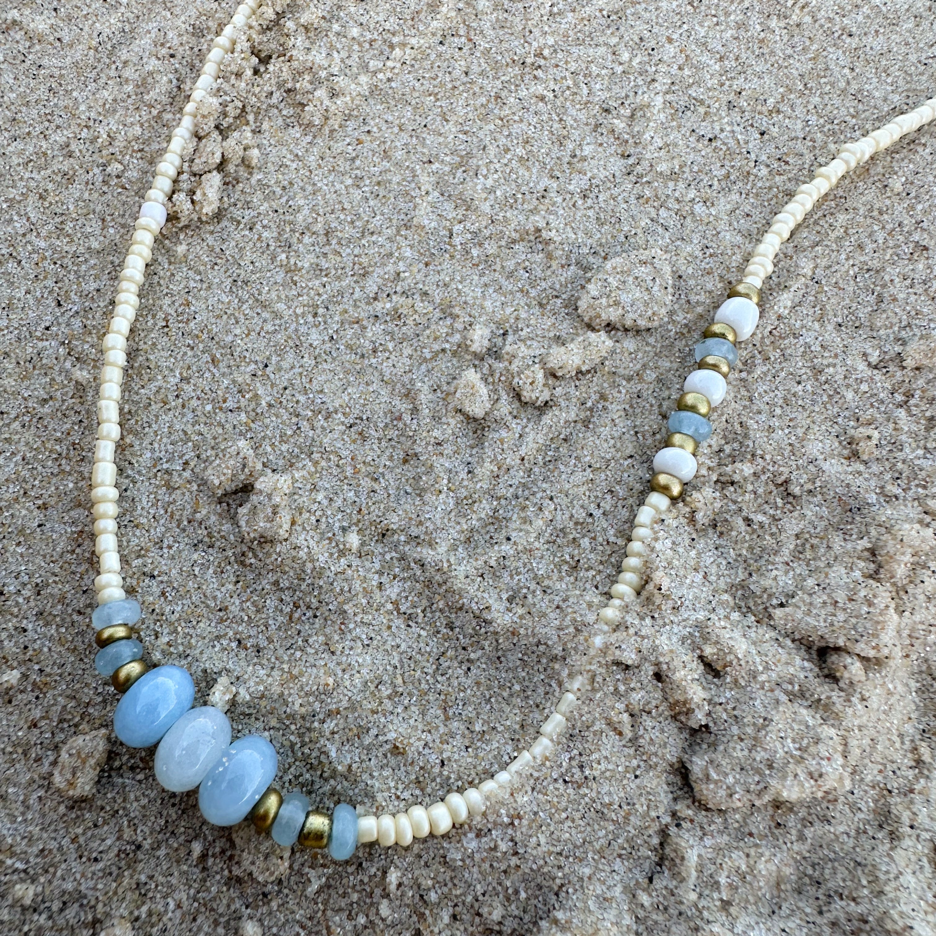 Collier Bubble bleu