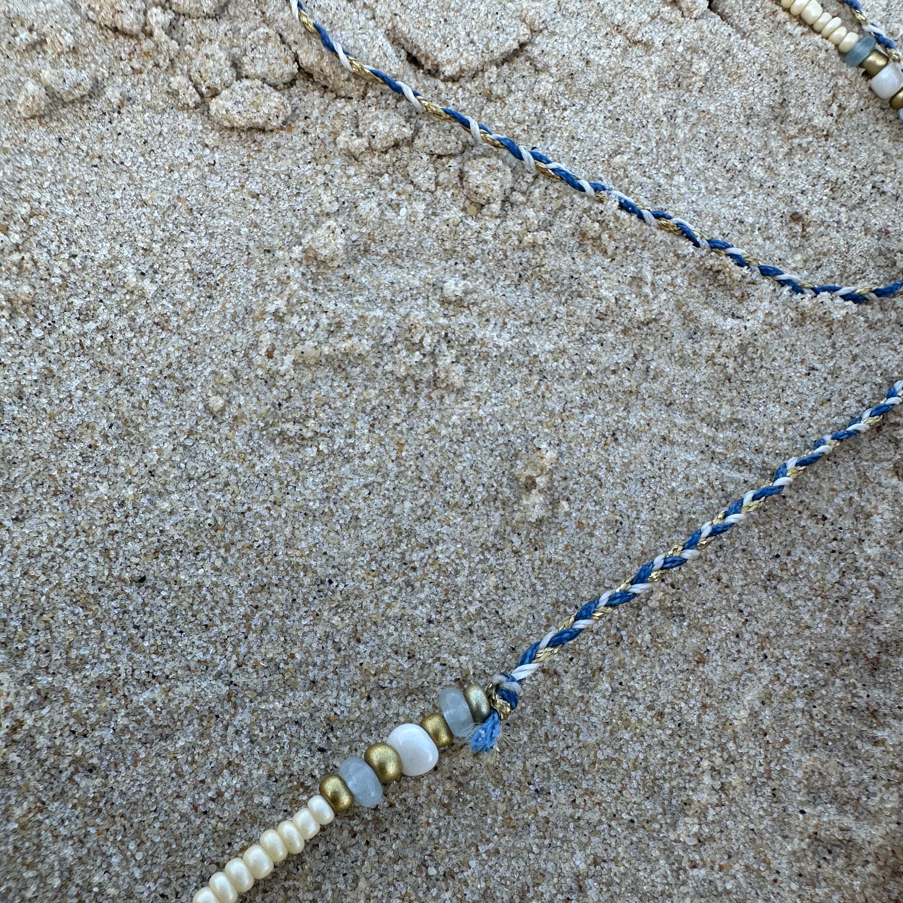 Collier Bubble bleu