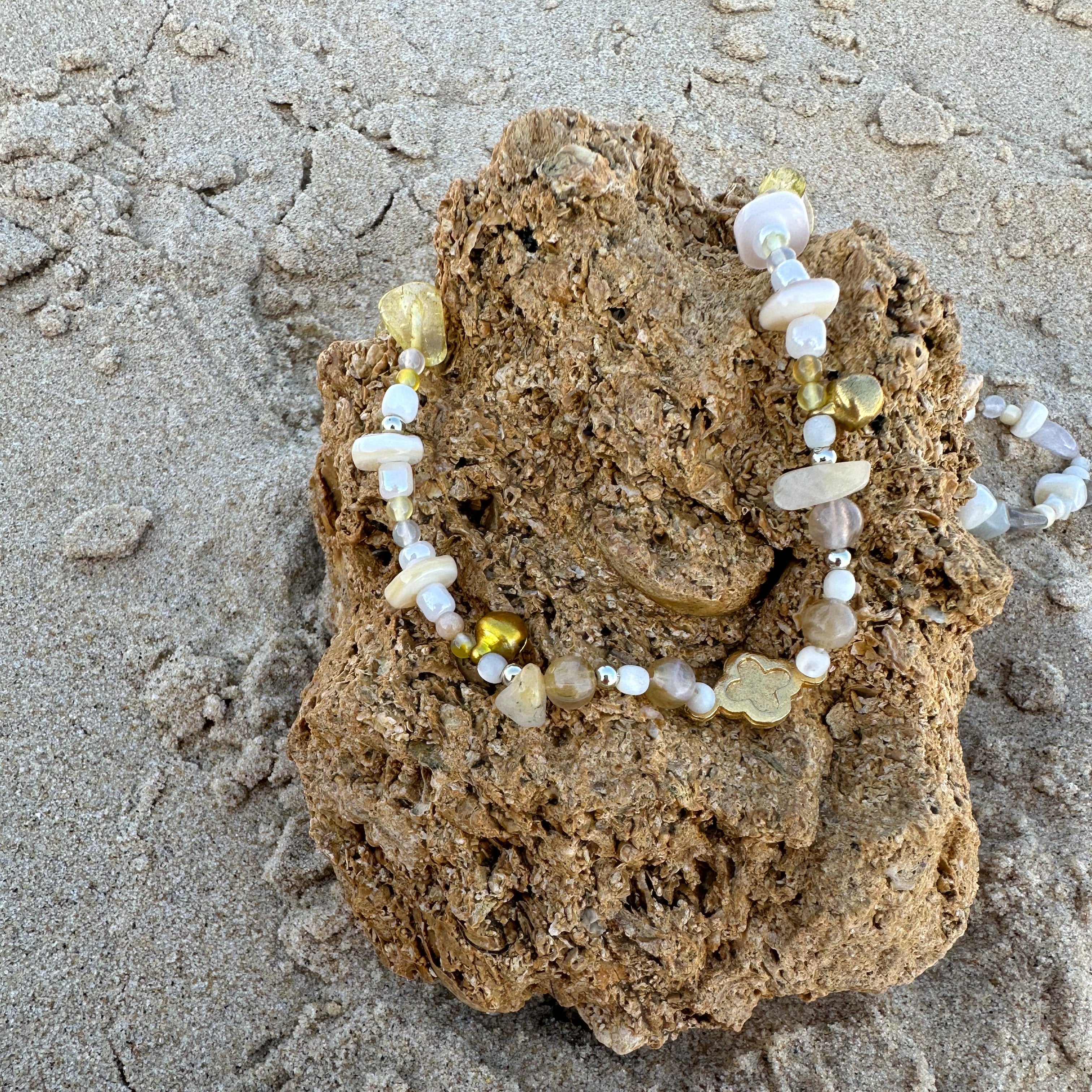 Collier grain des sable
