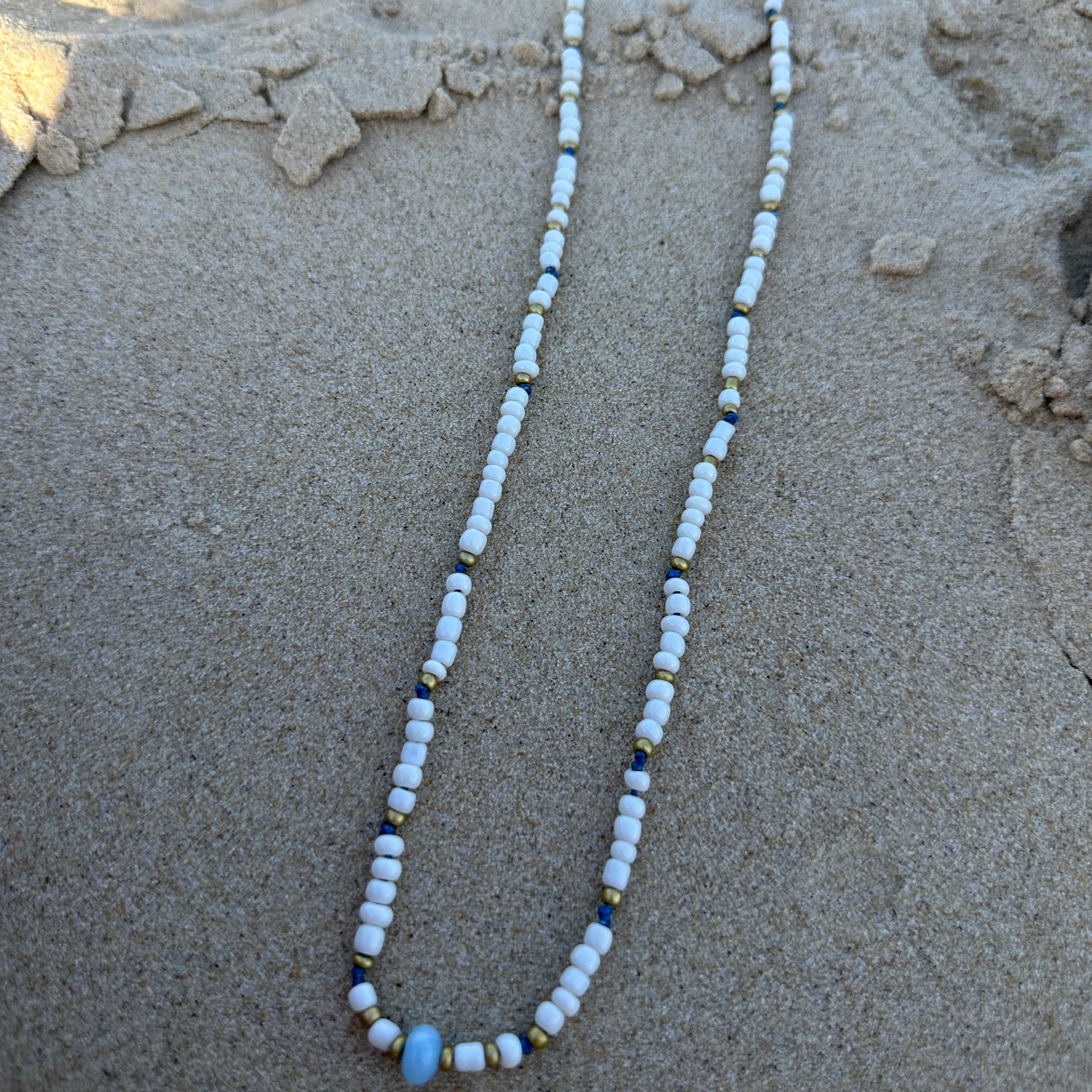 Collier Flots bleus