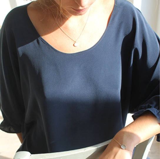Claire silk dress