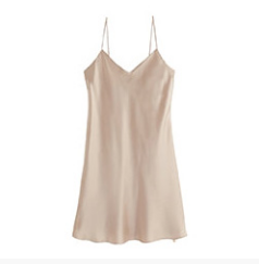 Satin silk slip dresses