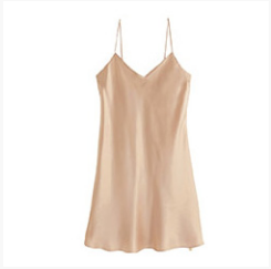 Satin silk slip dresses