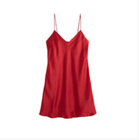 Satin silk slip dresses