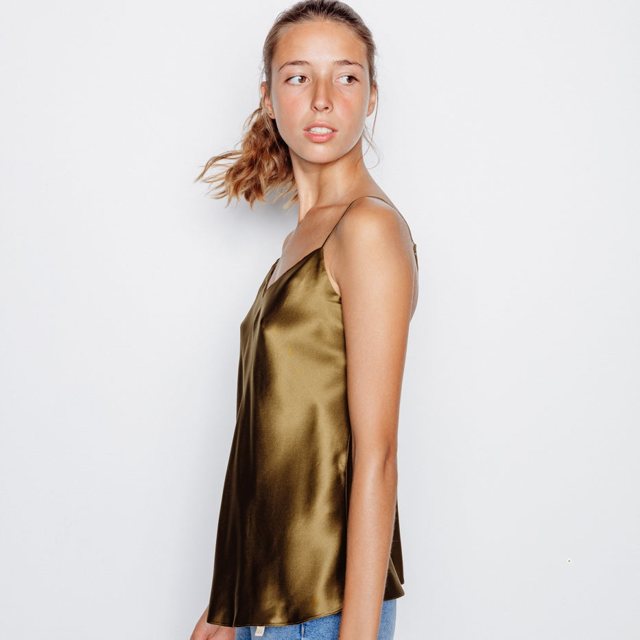 Satin silk top