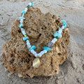 Collier coloré Dauphin bleu