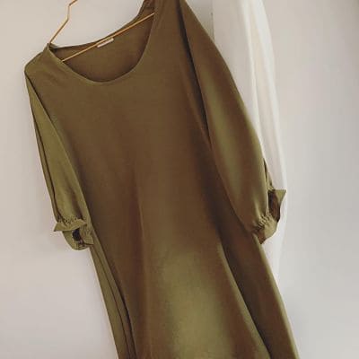 Claire silk dress