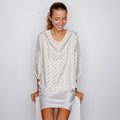 High-season silk tunic